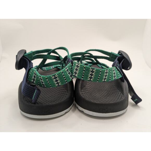 Chaco Green and Black Women's Sandals - Picture 4 of 6